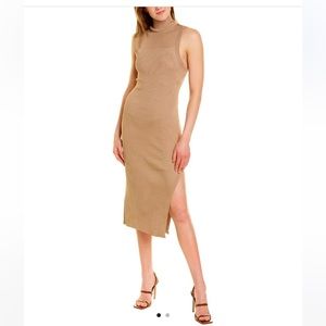 Good American Ribbed Midi Dress